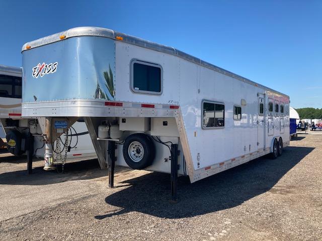 2006 4 HORSE EXISS GOOSENECK LIVING QUARTERS HORSE TRAILER 2006 4 HORSE EXISS GOOSENECK LIVING QUARTERS HORSE TRAILER