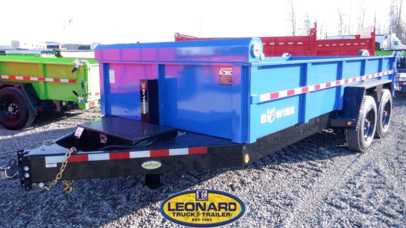 2022 New 7x16 Bwise Low Profile Hydraulic Dump Trailer 2022 New 7x16 Bwise Low Profile Hydraulic Dump Trailer