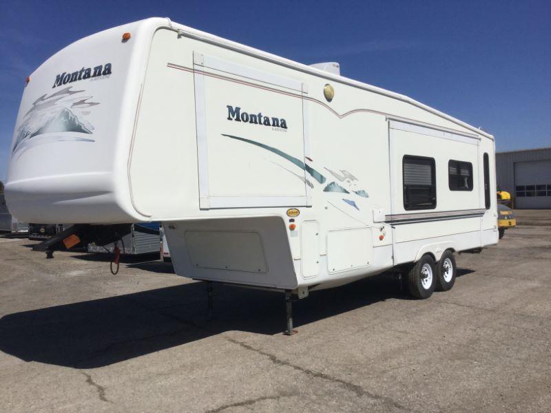 2001 KEYSTONE MONTANA FIFTH WHEEL TRAILER 2001 KEYSTONE MONTANA FIFTH WHEEL TRAILER