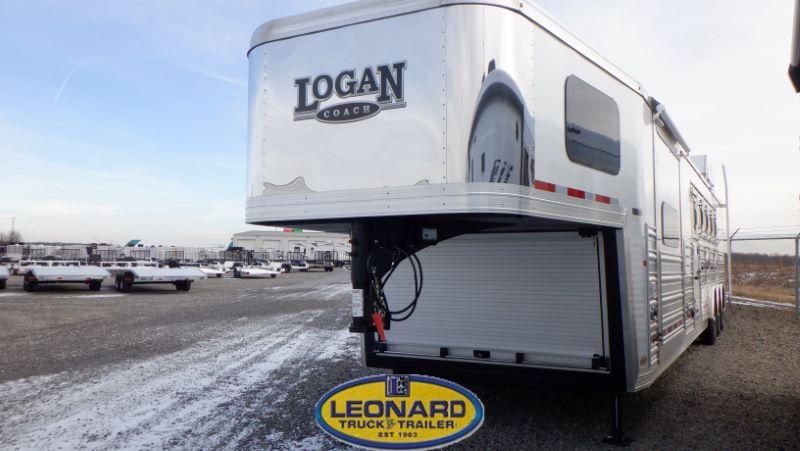 2022 New 5 Horse Slant Load Logan Gooseneck With 12' Living Quarters Horse Trailer 2022 New 5 Horse Slant Load Logan Gooseneck With 12' Living Quarters Horse Trailer