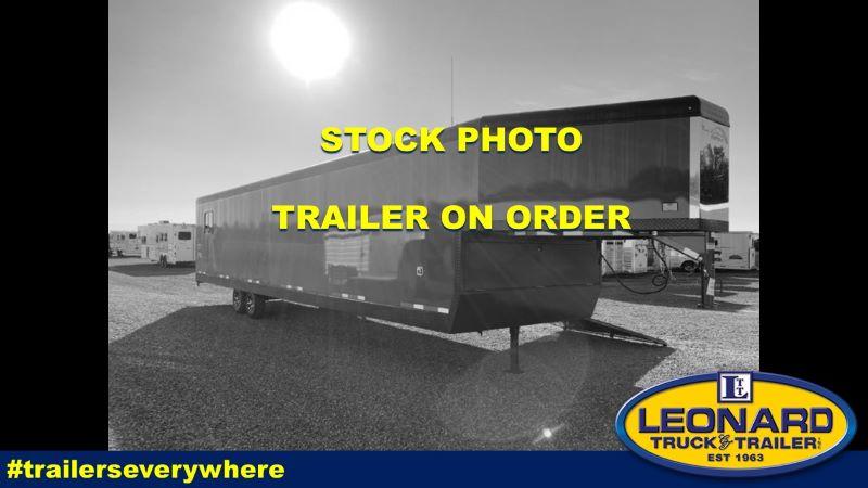 2021 8.5X34 TRAILS WEST ENCLOSED GOOSENECK ATV/SNOWMOBILE TRAILER 2021 8.5X34 TRAILS WEST ENCLOSED GOOSENECK ATV/SNOWMOBILE TRAILER