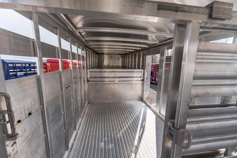 used Stock / Stock Combo Trailers Featherlite  for sale, in North Jackson, OH Thumbnail 14