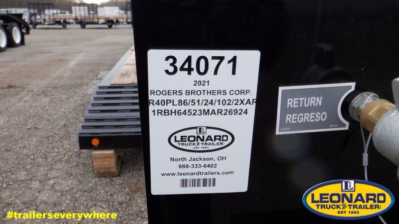 2021 44' ROGERS SEMI TRAILER 2021 44' ROGERS SEMI TRAILER