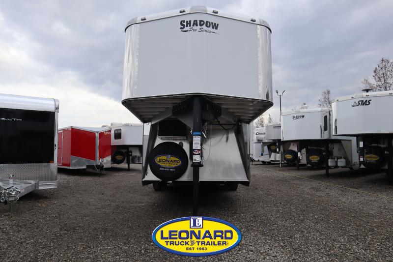 2023 Shadow Trailers 69200S3SLGNE5'6LQ Horse Trailer Horse