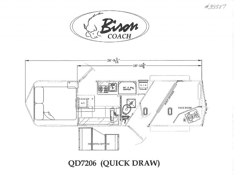 2022 2 HORSE BISON GOOSENECK W/LIVING QUARTERS HORSE TRAILER 2022 2 HORSE BISON GOOSENECK W/LIVING QUARTERS HORSE TRAILER