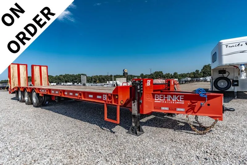 2026 Behnke FB8X33SDPT-50L HYD Equipment Trailer