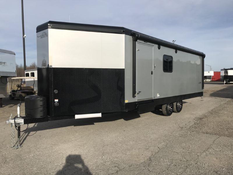 2021 28' TRAILS WEST ENCLOSED BUMPER PULL TOY HAULER TRAILER 2021 28' TRAILS WEST ENCLOSED BUMPER PULL TOY HAULER TRAILER