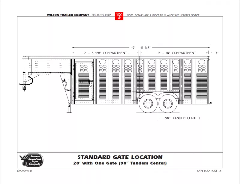new Stock / Stock Combo Trailers Wilson Trailer Company  for sale, in North Jackson, OH Thumbnail 17