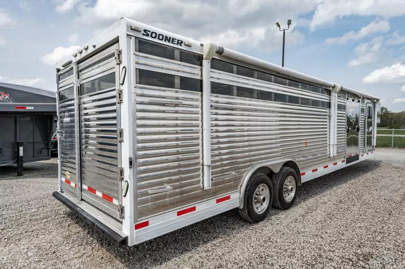 used Stock / Stock Combo Trailers Sooner Trailers  for sale, in North Jackson, OH Thumbnail 7