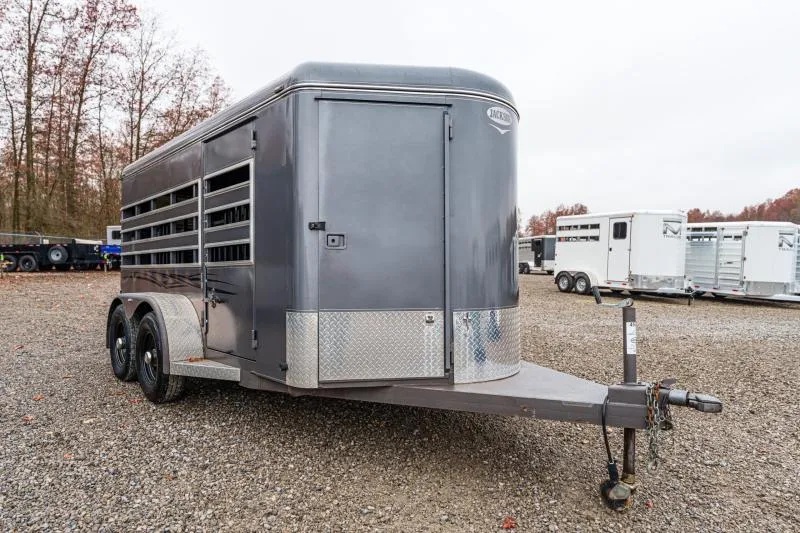 2023 Jackson Trailers 14' BP HOG Stock / Stock Combo Trailer