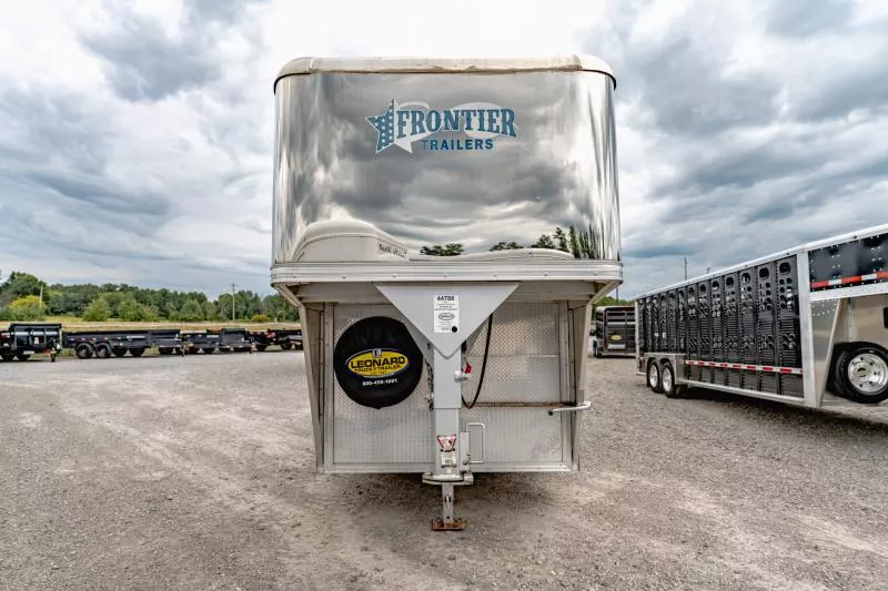 used Horse Trailers Frontier Trailers  for sale, in North Jackson, OH Thumbnail 3