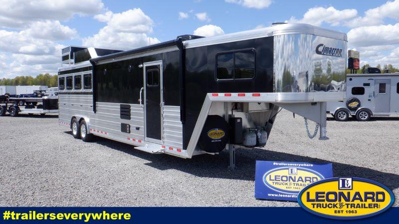 2021 4 HORSE CIMARRON GOOSENECK W/LIVING QUARTERS HORSE TRAILER 2021 4 HORSE CIMARRON GOOSENECK W/LIVING QUARTERS HORSE TRAILER