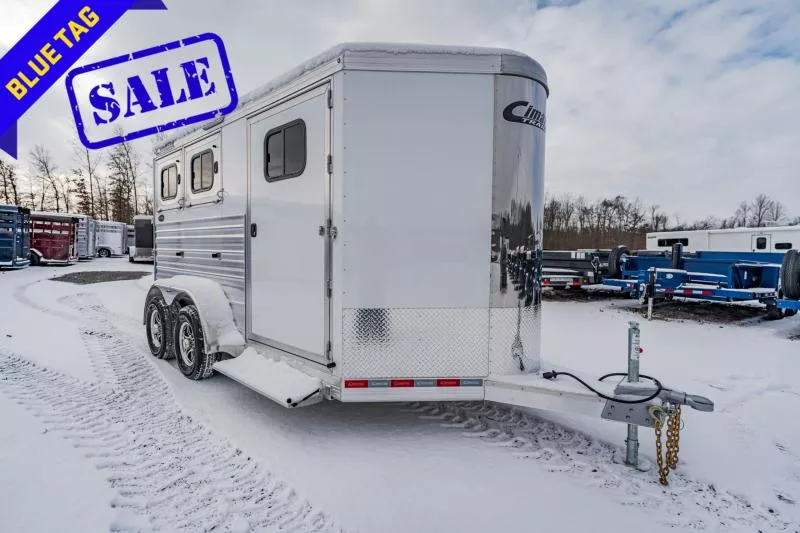 2025 Cimarron Trailers NS2B-RTG-K Horse Trailer