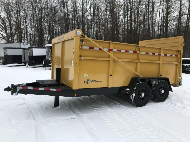 2021 14' BWISE BUMPER PULL DUMP TRAILER 2021 14' BWISE BUMPER PULL DUMP TRAILER