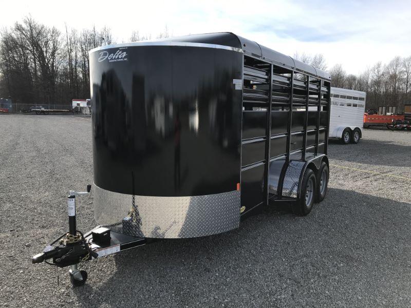 2021 16' DELTA BUMPER PULL STOCK TRAILER 2021 16' DELTA BUMPER PULL STOCK TRAILER