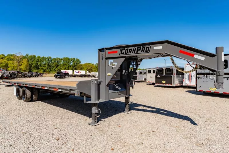 2026 CornPro POWER I-SERIES 20+10 12K HYD DT Equipment Trailer