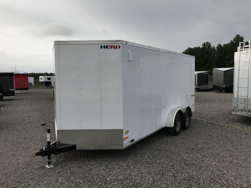 2021 7 x 16 BRAVO BUMPER PULL ENCLOSED CARGO TRAILER 2021 7 x 16 BRAVO BUMPER PULL ENCLOSED CARGO TRAILER