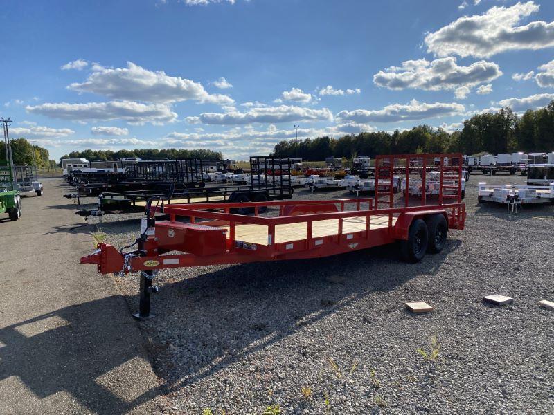 2021 20' H&H BUMPER PULL OPEN UTILITY TRAILER 2021 20' H&H BUMPER PULL OPEN UTILITY TRAILER