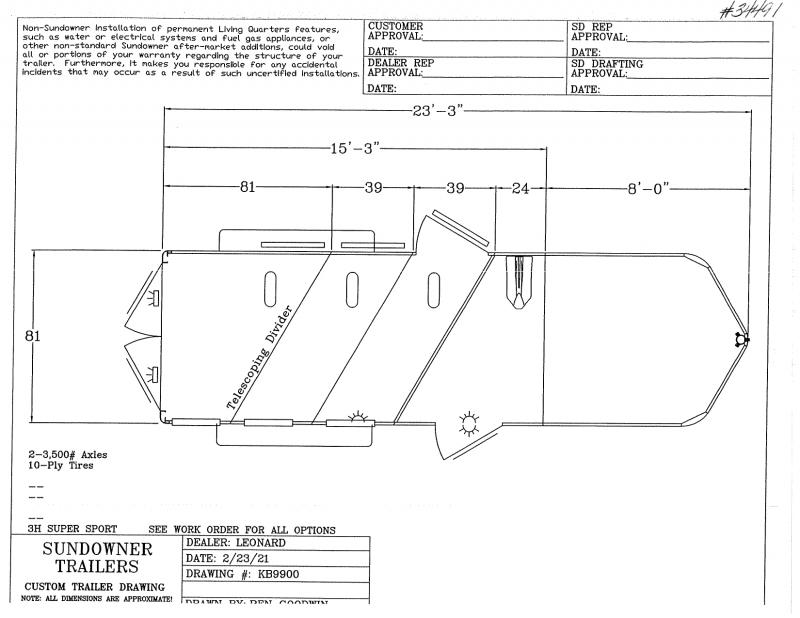 Gooseneck Horse Trailers Leonard Trailers Trailers for Sale with