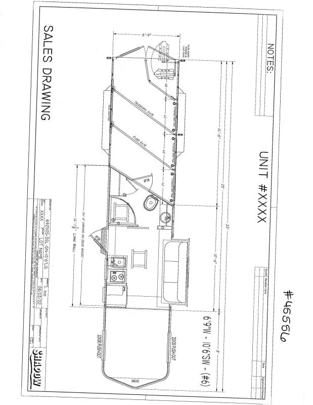 2026 Shadow Trailers 69250S-3SL-GN-E-10'6LQ Horse Trailer