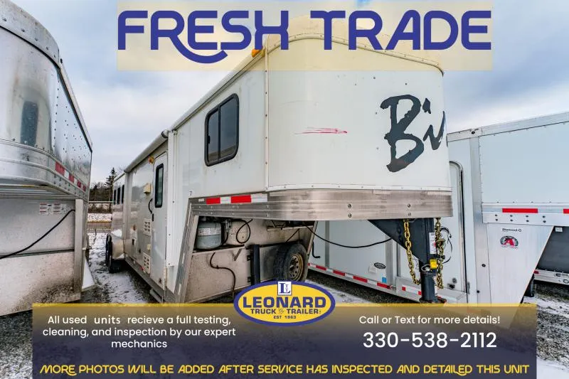 used Horse Trailers Bison Trailers  for sale, in North Jackson, OH Thumbnail 2