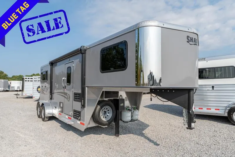 2026 Shadow Trailers 69180S-2SL-GN-LQ Horse Trailer