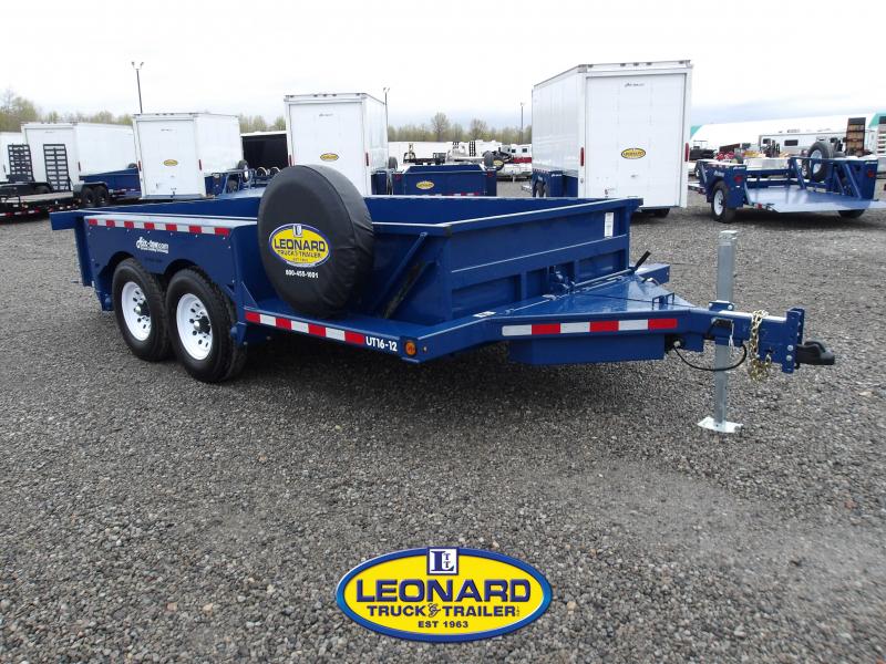 2023 Air Tow RUT1612 Equipment Trailer Leonard Trailers Trailers