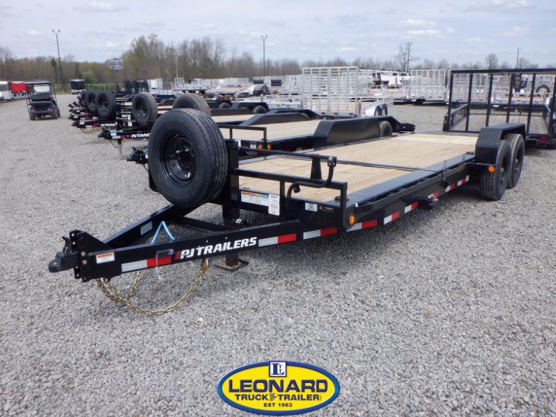 2022 New 22' PJ TRAILERS TJ222 Bumper Pull Low Profile Hydraulic Tilt Equipment Trailer 2022 New 22' PJ TRAILERS TJ222 Bumper Pull Low Profile Hydraulic Tilt Equipment Trailer