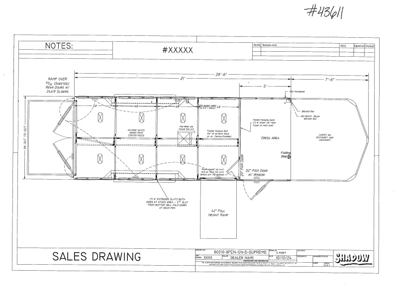 new Stock / Stock Combo Trailers Shadow Trailers  for sale, in North Jackson, OH Thumbnail 23