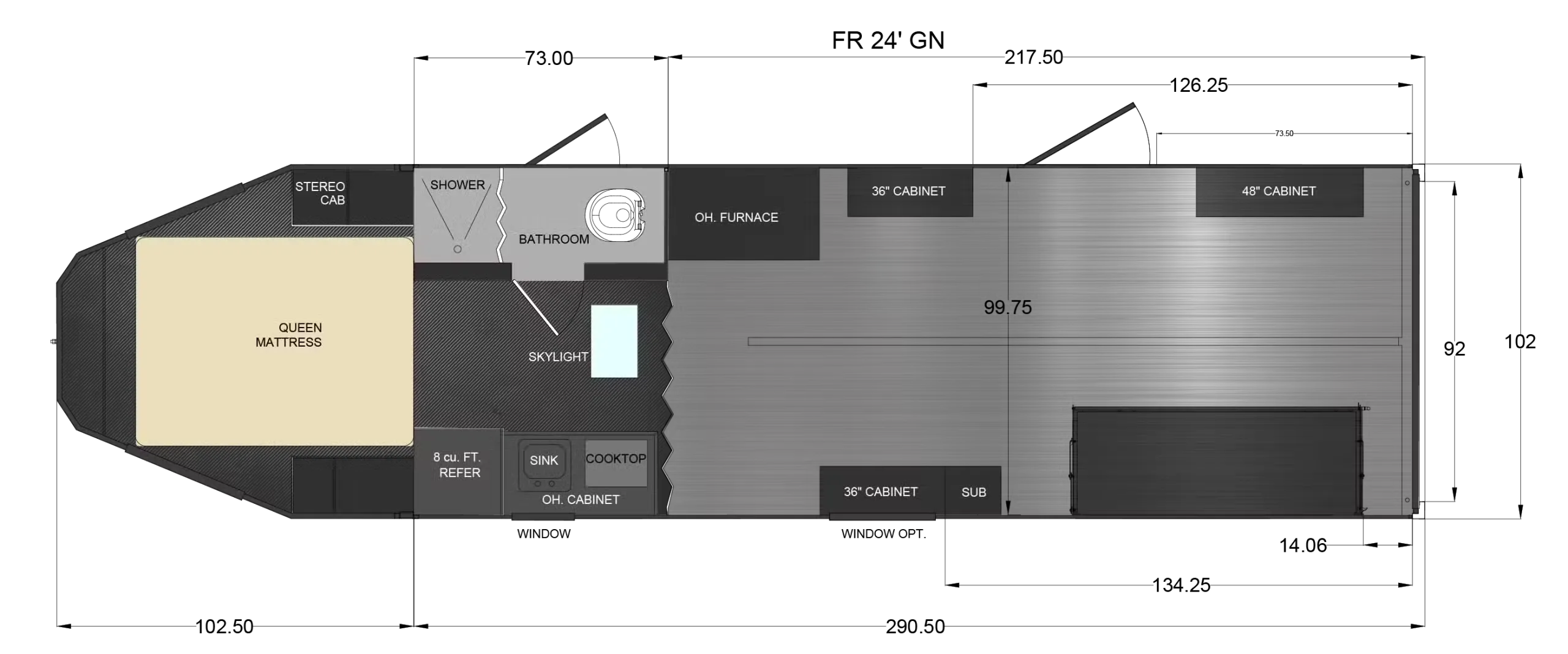 new Toy Haulers Trails West Manufacturing  for sale, in North Jackson, OH Thumbnail 2
