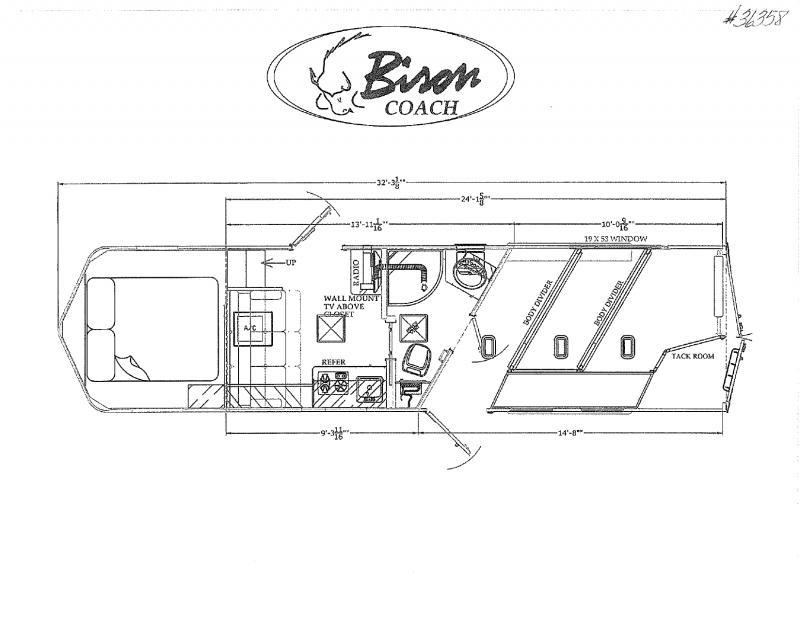 2022 3 HORSE BISON GOOSENECK WITH LIVING QUARTER HORSE TRAILER 2022 3 HORSE BISON GOOSENECK WITH LIVING QUARTER HORSE TRAILER