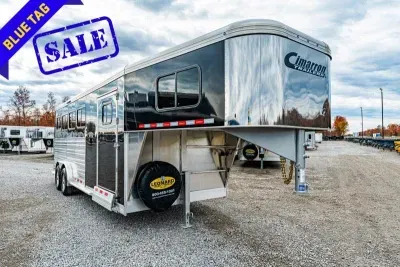 2026 Cimarron Trailers NS4G-RTG Horse Trailer