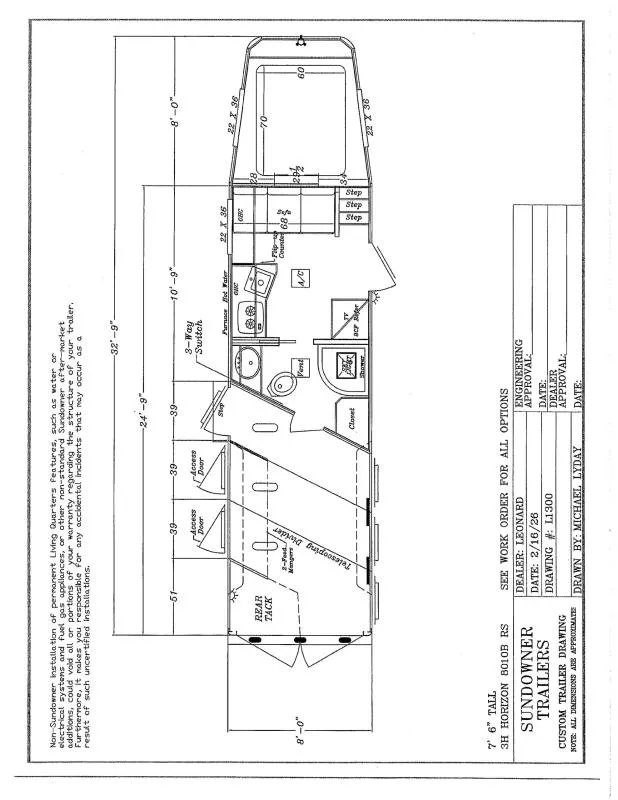 2026 Sundowner Trailers 3H SUPER SPORT GN Horse Trailer