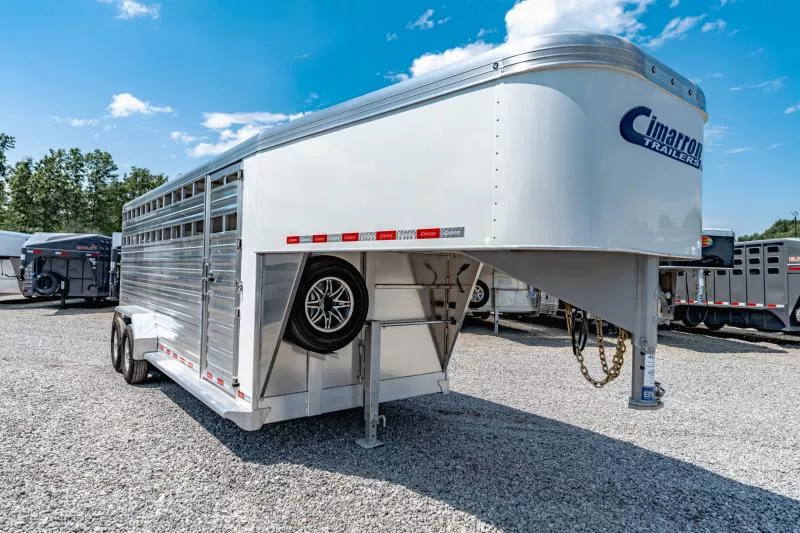 2026 Cimarron Trailers LS20G Stock / Stock Combo Trailer