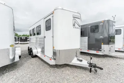 2026 Bar-M Trailers ES-30-SL Horse Trailer