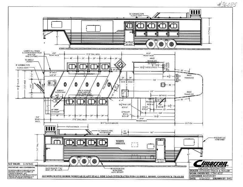 2022 3 HORSE CIMARRON GOOSENECK W/LIVING QUARTERS HORSE TRAILER 2022 3 HORSE CIMARRON GOOSENECK W/LIVING QUARTERS HORSE TRAILER