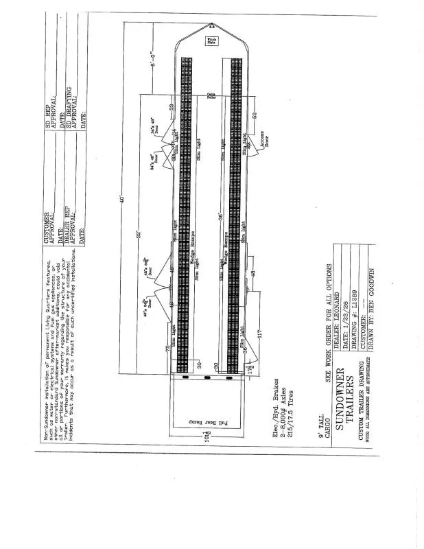2026 Sundowner Trailers CARGO32GN 2 CAR WEDGE Car / Racing Trailer