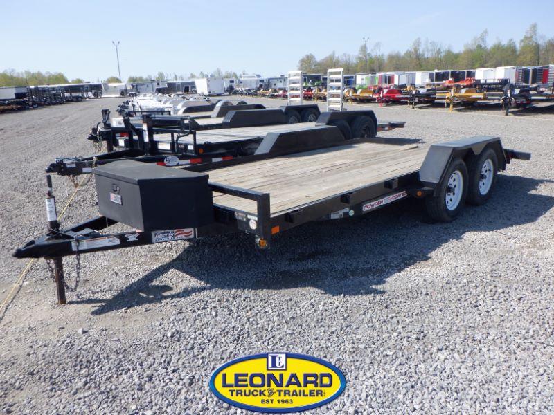 2016 Used 16' Liberty Industries LC7K16A Bumper Pull Open Car Trailer 2016 Used 16' Liberty Industries LC7K16A Bumper Pull Open Car Trailer