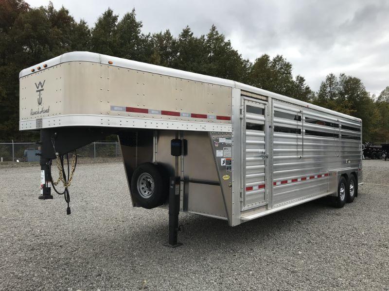2021 7 X 24 WILSON GOOSENECK STOCK TRAILER 2021 7 X 24 WILSON GOOSENECK STOCK TRAILER