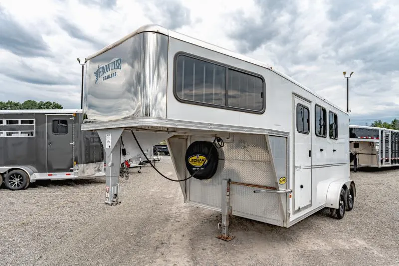 used Horse Trailers Frontier Trailers  for sale, in North Jackson, OH Thumbnail 2
