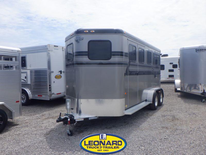 2023 New 2 Horse Valley 2810 Slant Load Bumper Pull Horse Trailer