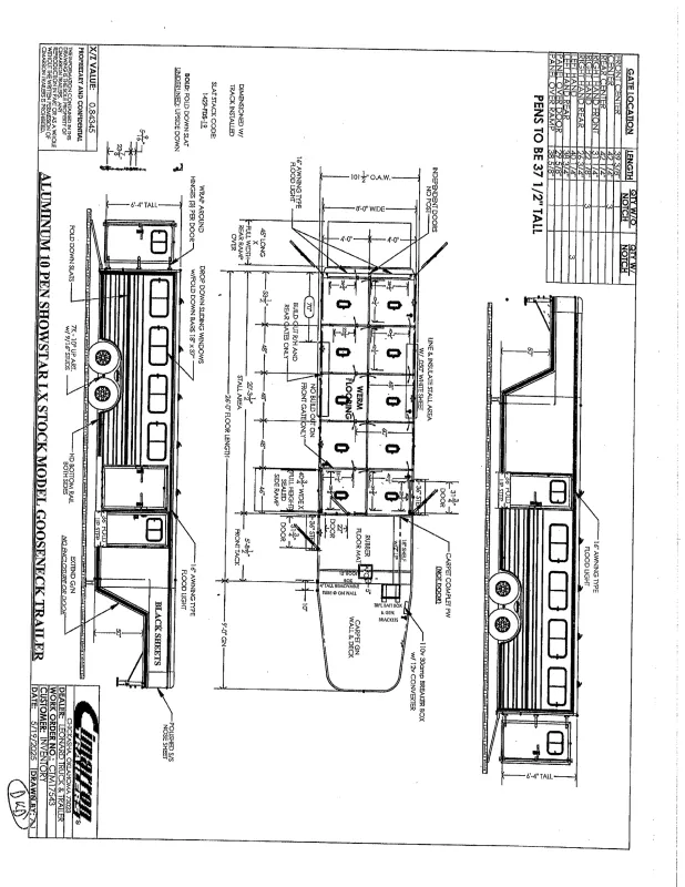 new Stock / Stock Combo Trailers Cimarron Trailers  for sale, in North Jackson, OH Thumbnail 23