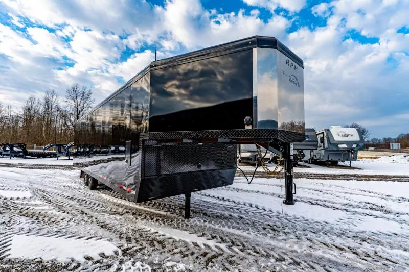2026 Trails West RPM 28' GN Snowmobile Trailer
