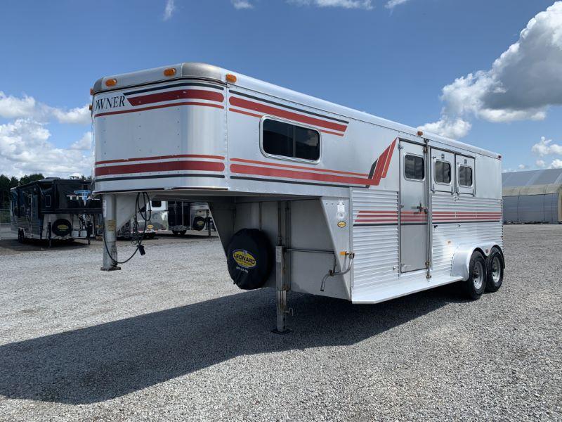 1992 3 HORSE SUNDOWNER GOOSENECK HORSE TRAILER 1992 3 HORSE SUNDOWNER GOOSENECK HORSE TRAILER