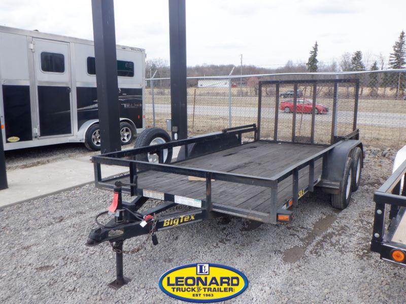 2008 Used 14' Big-TEx bumper Pull Utility Trailer 2008 Used 14' Big-TEx bumper Pull Utility Trailer