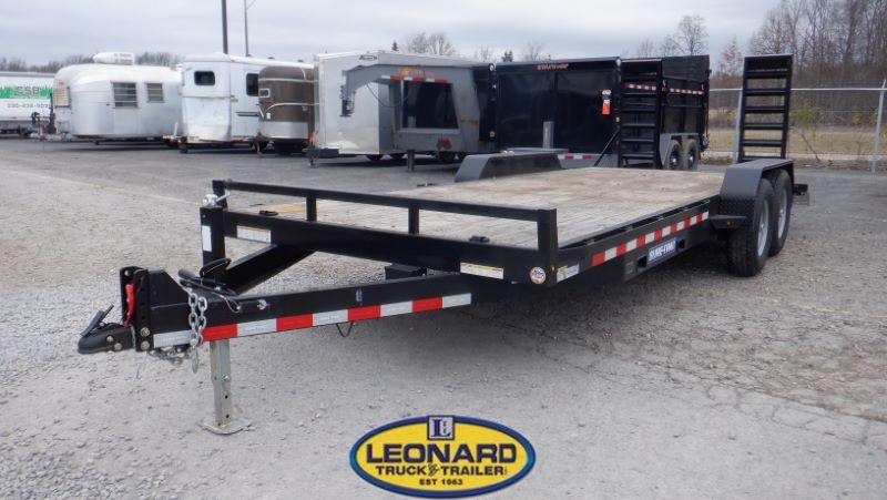 Used 2021 Sure Trac 20' Bumper Pull Equipment Trailer Used 2021 Sure Trac 20' Bumper Pull Equipment Trailer
