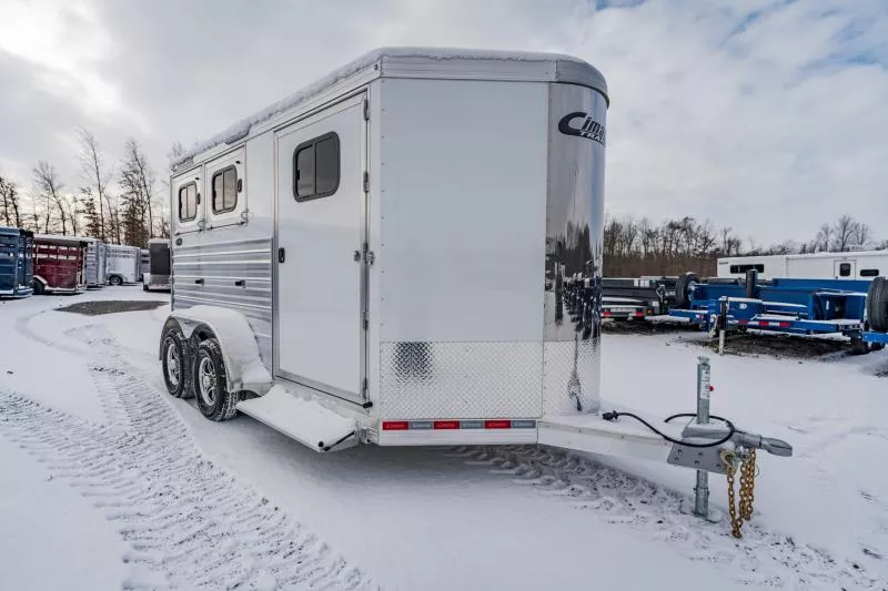 2025 Cimarron Trailers NS2B-RTG-K Horse Trailer