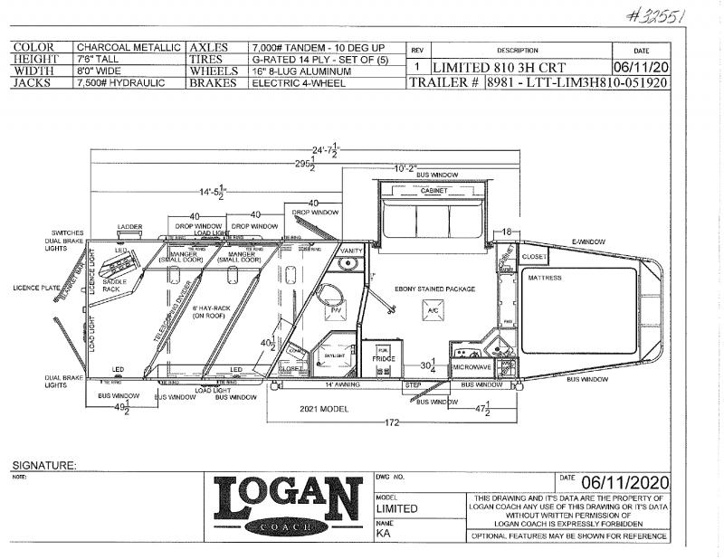 2021 3 HORSE LOGAN COACH GOOSENECK W/LIVING QUARTERS HORSE TRAILER 2021 3 HORSE LOGAN COACH GOOSENECK W/LIVING QUARTERS HORSE TRAILER