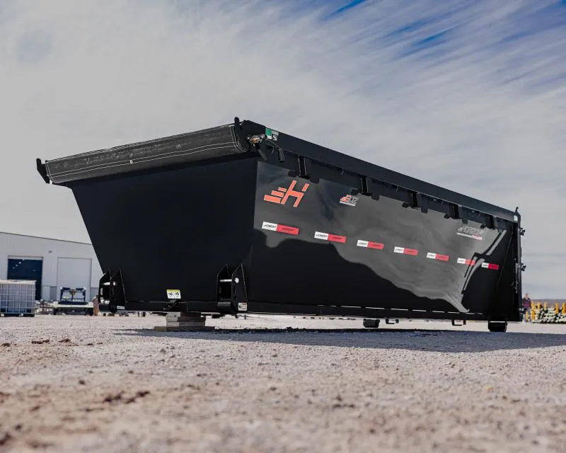 2026 Horizon Trailers EDZ 14'X60"X4' ROLL OFF DUMPSTER Dump Trailer