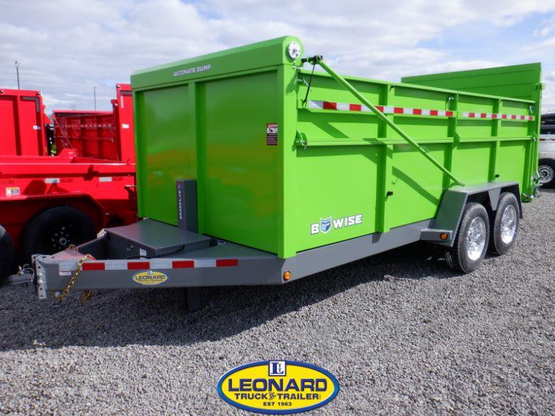 2022 New 16' Bwise DU16-17 Tag Ultimate Low Profile Dump Trailer 2022 New 16' Bwise DU16-17 Tag Ultimate Low Profile Dump Trailer